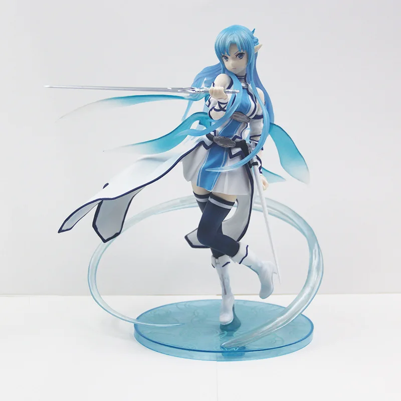 Аниме меч искусство онлайн Yuuki Asuna водяная Фея Ver. Сексуальные девушки ПВХ экшн
