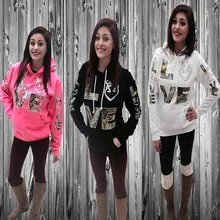 ZOGAA 2019 Autumn and Winter Women's Fashion Hooded Hoodie Letters Printed Coat O-neck Regular 3 Colors ZOGAA 2019 Autumn and Winter Women's Fashion Hooded Hoodie Letters Printed Coat O-neck Regular 3 Colors