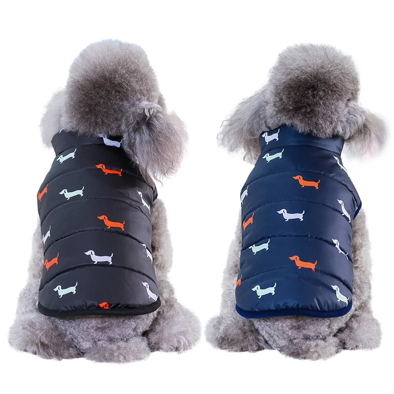 Крутая теплая одежда для собак, британский стиль, куртки, пальто с меховым воротником, Маленькие Средние собаки, щенок, Осень-зима, одежда для собак