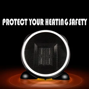 

Desktop Mini Desk Fan Portable Office Home Winter Warm Space Electric Heater