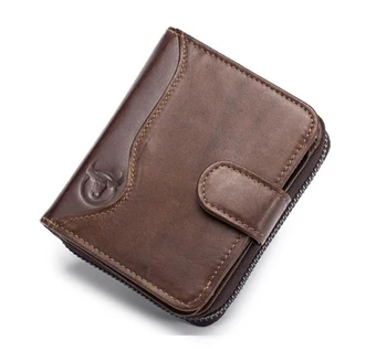 

Brand New Design Genuine Leather Card Purse Men's Multi-card Business Bank Credit Card Sets Leather Drive License Album Wallet