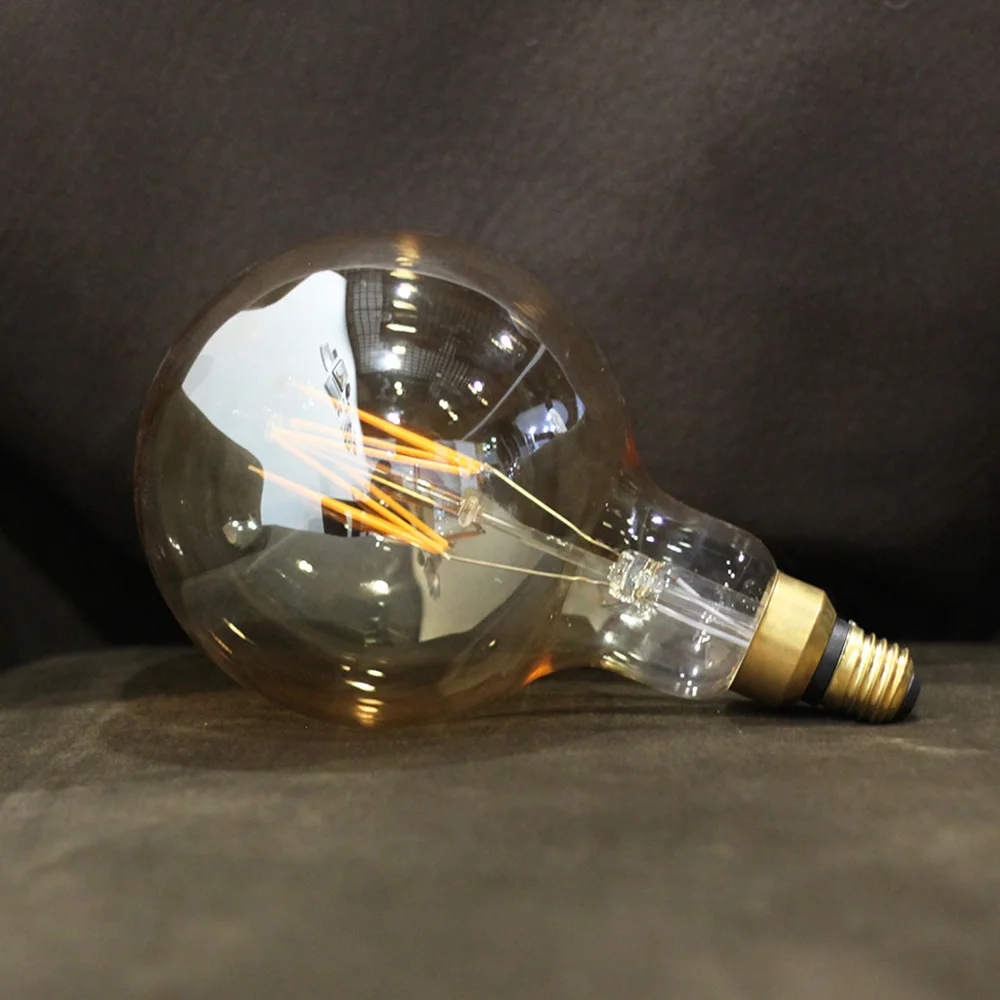 Винтажная Светодиодная лампа накаливания G150 6 Вт 220 В|edison bulb led|bulb ledlight |
