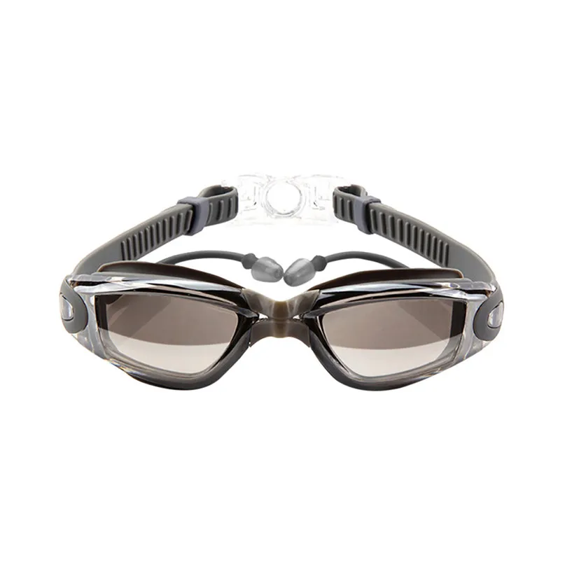 Comfortable Swimming Goggles Anti-fog Swimming Goggles Men Women Adult Swimming Glasses With Ear Plug #2y17  (17)