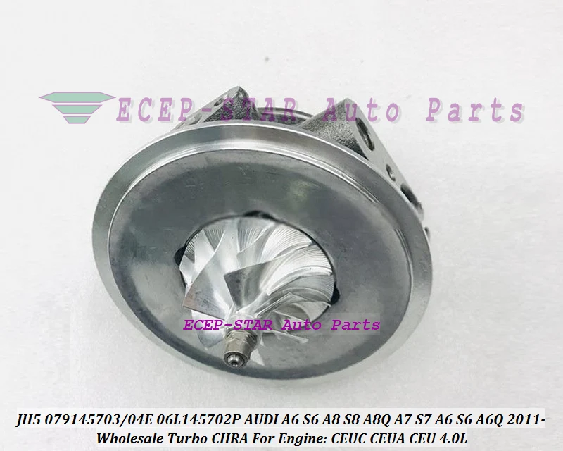 

Turbo Cartridge CHRA JH5 079145703E 079145704E 06L145702P 079145704K For AUDI A6 S6 A8 S8 A8Q A7 S7 A6 S6 A6Q CEUC CEUA CEU 4.0L