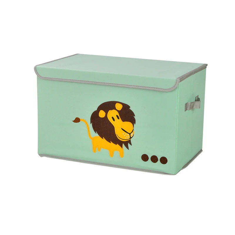 MICCK мультяшная коробка для хранения животных Домашняя игрушка для хранения одежды шкаф для нижнего белья галстуки Органайзер для бюстгальтера Настольный органайзер для мелочей - Цвет: Lion