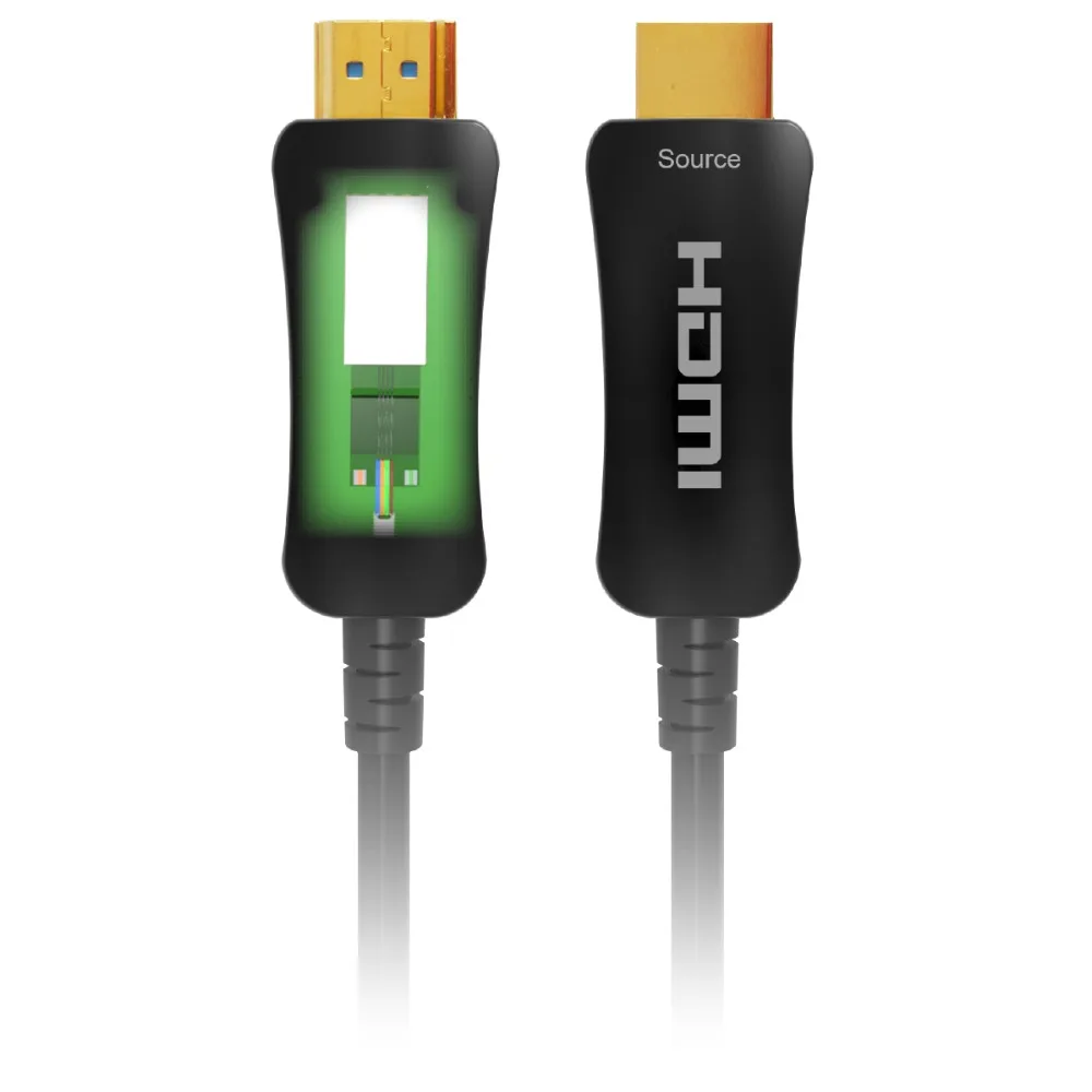 

HDMI Cable , Fiber Optic HDMI 2.0 Cable High Speed 18Gbps Support 4K@60Hz/3D HDR/HEC for Apple TV,Home Theater,etc