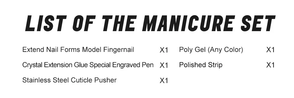 Saviland 30 г полигелевый набор для быстрого УФ-геля двойного использования для маникюра, кисти для наращивания ногтей, полигелевые инструменты, набор 10 шт