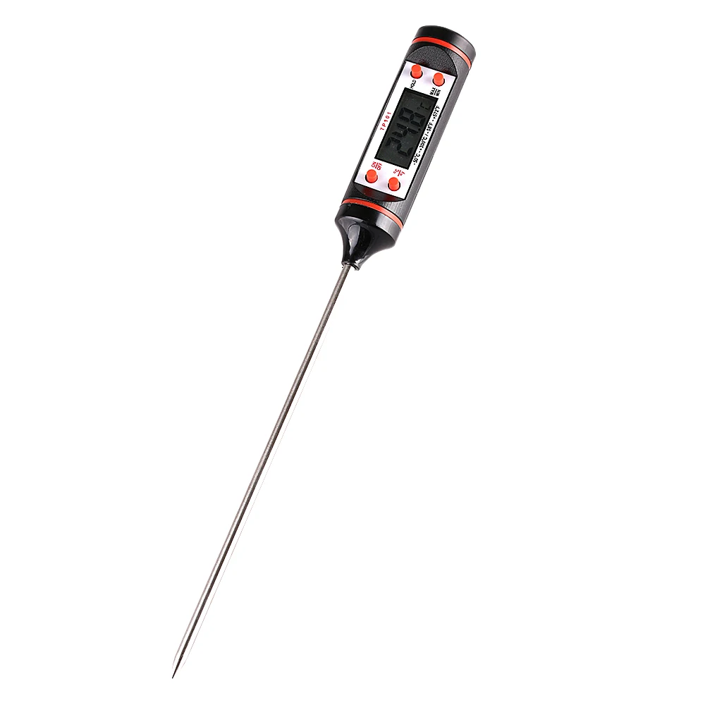 

1PC New Black Digital Probe Cooking Sensor Thermometer Food Cooking BBQ Meat Steak Turkey Milk Wine Kitchen Tool