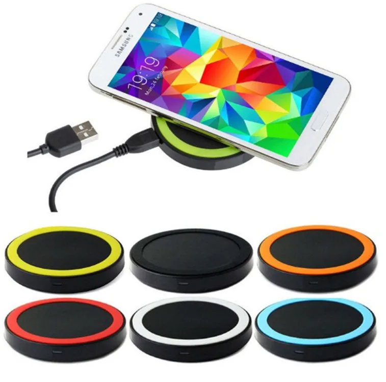 

QI Wireless Charger Charging Pad for Samsung Galaxy S8 S7 S6 edge Note 5 Wireless Charger USB Charge For iPhone X 7 8 Plus