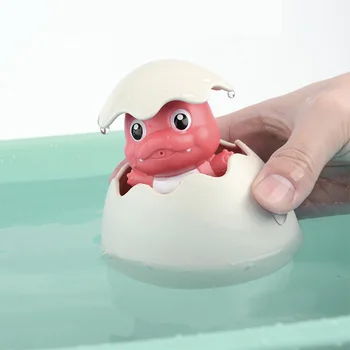 

Baby Bathing Toy Kids Cute Dinosaur Egg Water Spray Sprinkler Bathroom Sprinkling Shower Swimming Water Toys Kids Gift