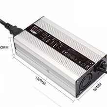 24 В 5А зарядное устройство 24 В свинцово-Кислотное зарядное устройство 29,4 в с вентилятором алюминиевый корпус умное зарядное устройство