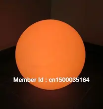 Magic RGB led Ball! Glowing Sphere 50CM, waterproof swimming pool stlools color changing D50cm led ball,SL-LB500 free shipping magic rgb led ball outdoor diameter 20 cm rechargeable glowing sphere waterproof pool color changing light ball
