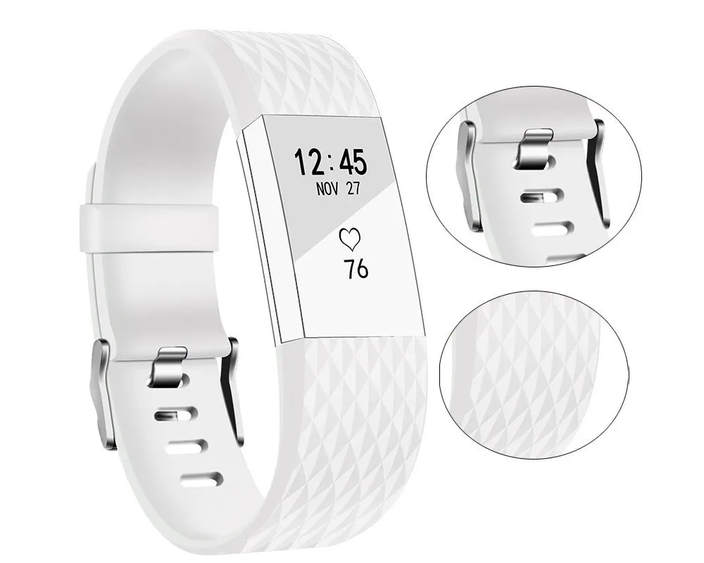 ZUCZUG для браслета Fitbit Charge 2 замена Браслет ремешок заряд часы