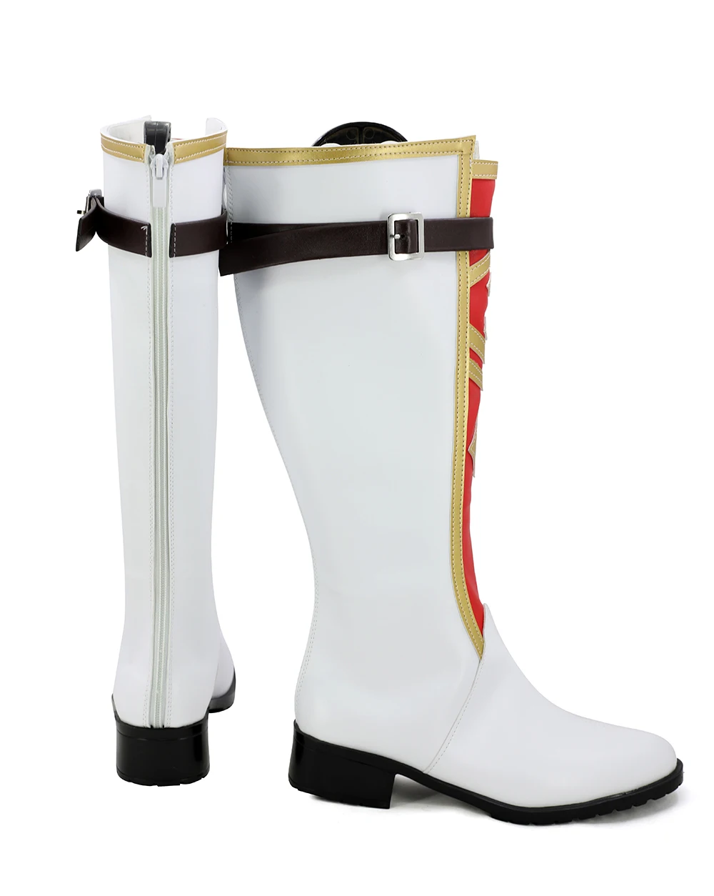 Ensemble Stars Yuuki Makoto Cosplay Long Boots White Shoes (3)