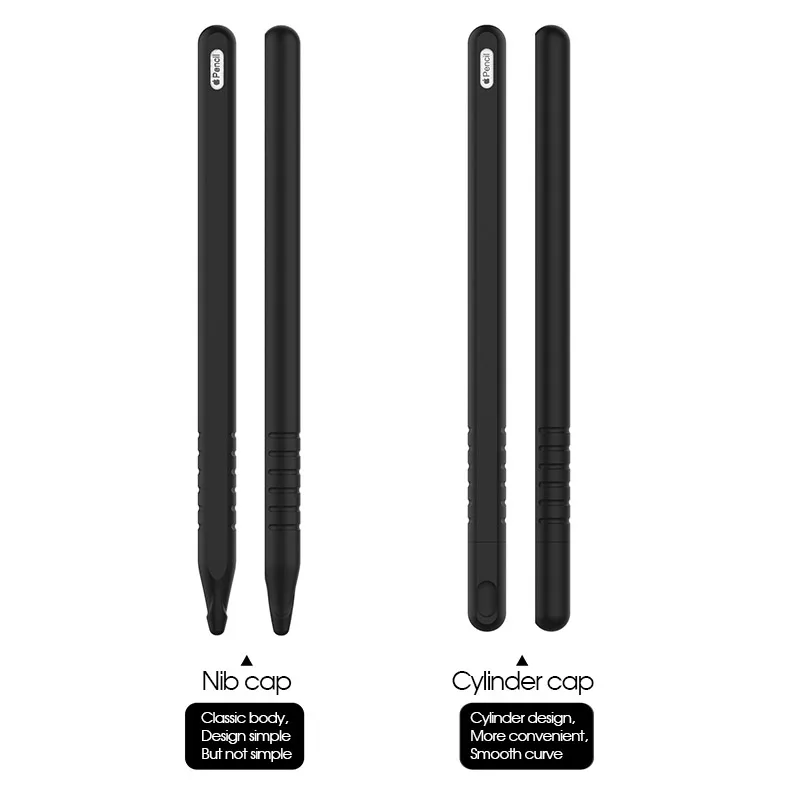 Силиконовый чехол для Apple Pencil 2nd Generation защитный рукав для iPencil 2 Grip Skin Cover Holder Для iPad Pro 11 12,9 дюймов
