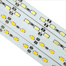 Светодиодный шкаф высокой яркости 5630 smd светодиодное барное Освещение 72 светодиодов/метр для счетчика освещения Коммерческая Декорация