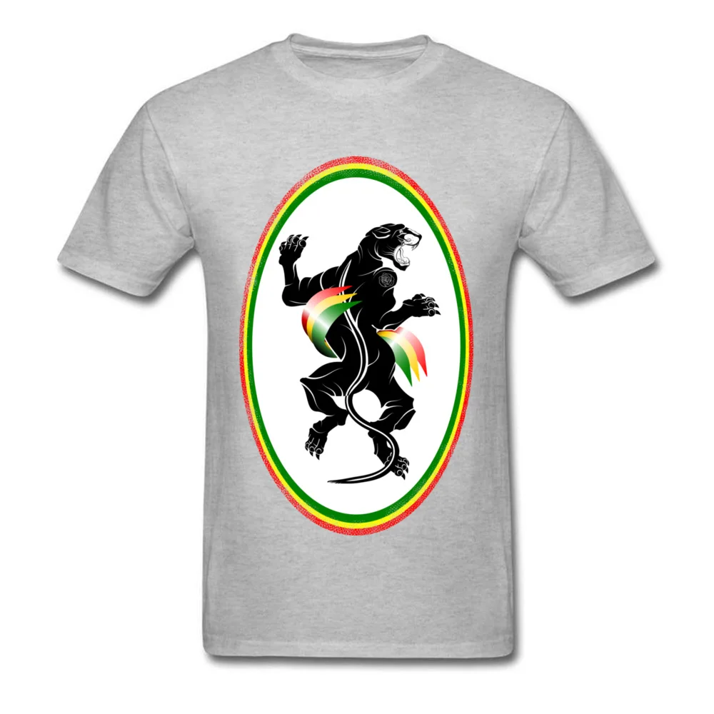 Panther Rastafarian flag_grey