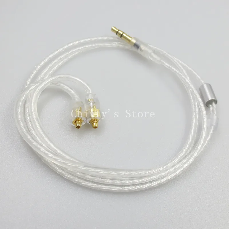 headphone upgrade line mmcx interface se215 se535 w40 ue900 about 65cm