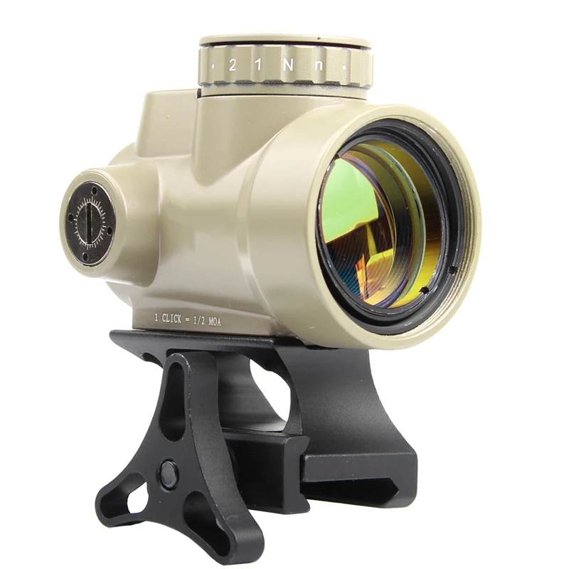 Tactical Trijicon MRO style 1x Red dot sight scope Shotgun Scope Hunting Riflescope picatinny mount Black RL5-0036-16
