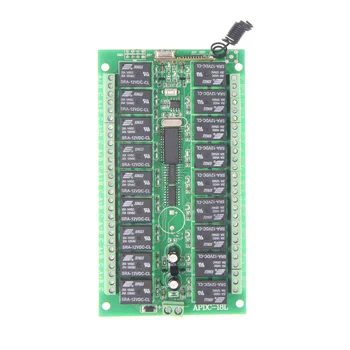 

DC 12V 24V 18 CH 18CH RF Wireless Remote Control Light Motor Switch Receiver,315/433 MHz