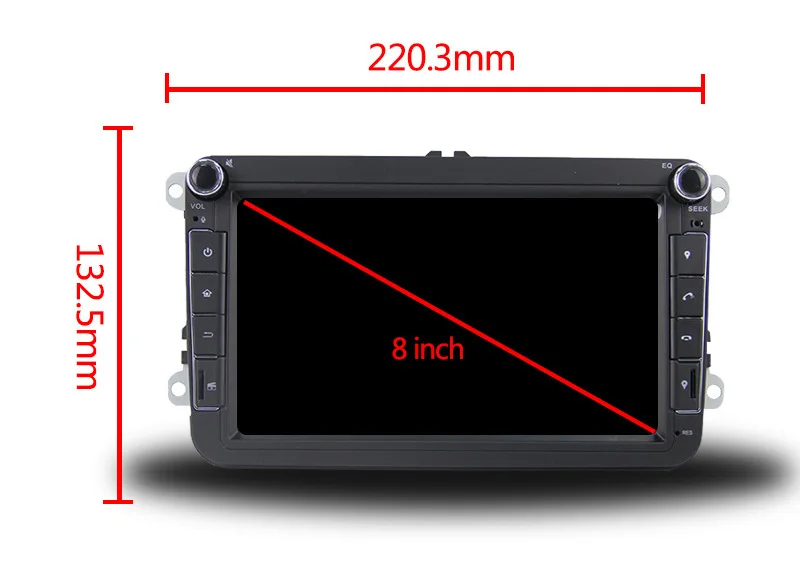 volkswagen android 8.0 head unit 5