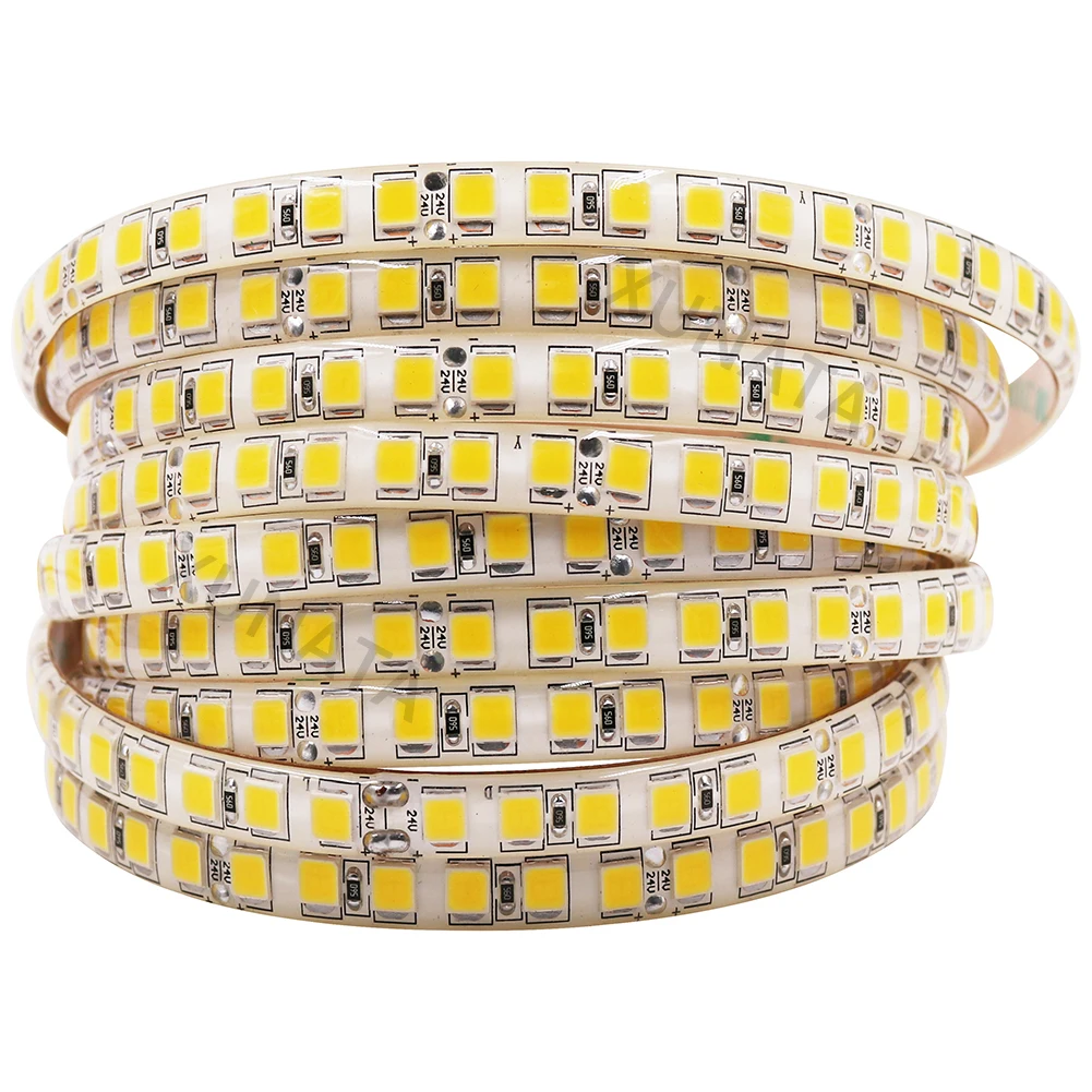 Brilhante do Que Xunata Strip Light 5054 Smd 5 m 120 Leds – Impermeável Flexível Fita Mais 5050 2835 5630 Stripe 12 24 v Led