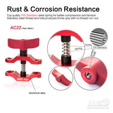 SUPE Scubalamp AC22 зажим бабочка для Подводное плавание с аквалангом аксессуары оборудование для фотосъемки зажим для шаровой головки