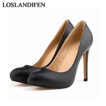 2018 Elegant High Heels Fashion Ladies Pumps Sexy Spring Autumn Platform Shoes Woman Black Blue Women Shoes NLK-A0081 цена 2018 Elegant High Heels Fashion Ladies Pumps Sexy Spring Autumn Platform Shoes Woman Black Blue Women Shoes NLK-A0081 цены онлайн