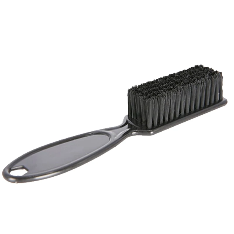 Fade Brush Comb Scissors Cleaning Brush Barber Shop Skin Fade Vintage Oil Head Shape Carving Cleaning Brush