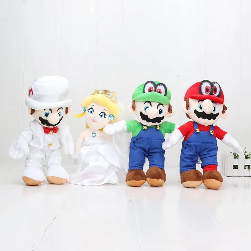 mario odyssey plush with hats