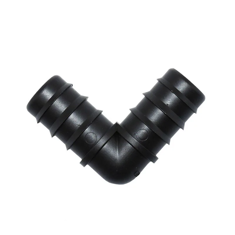 Irrigation 1/2 hose elbow barb 3/4 knee 90 degrees elbow hose repair connection adapter Irrigation System Fittings 4pcs