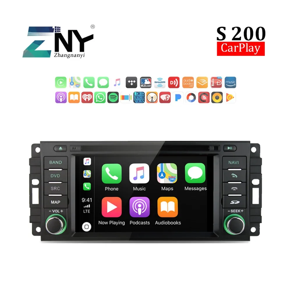 S200 Android DVD для Wrangler Liberty Компас Cherokee путешествие Dakota 300C Sebring автомобильное стерео