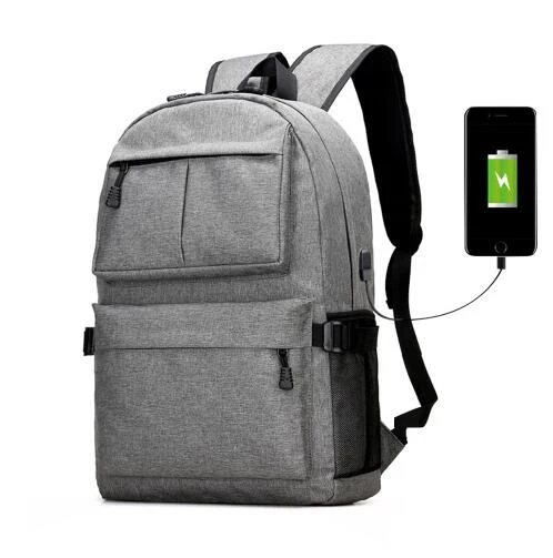 

SOFIE USB Unisex Design Backpack Book Bags for School Backpack Casual Rucksack Daypack Oxford Canvas Laptop Fashion Man Backpack