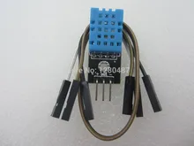 Free Shipping 20pcs DHT11 Temperature and Relative Humidity Sensor Module With Cable for Arduino