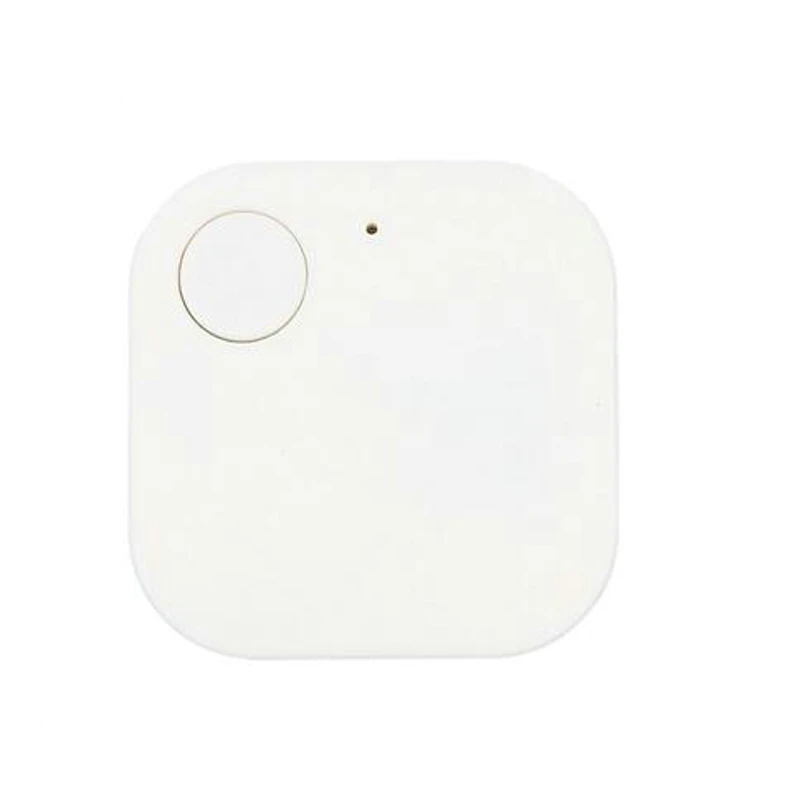 Умное устройство для поиска ключей беспроводной Bluetooth трекер анти-потеря сигнализации смарт-тег Детская сумка gps-устройство обнаружения для домашних животных itag для Android iOS - Цвет: White