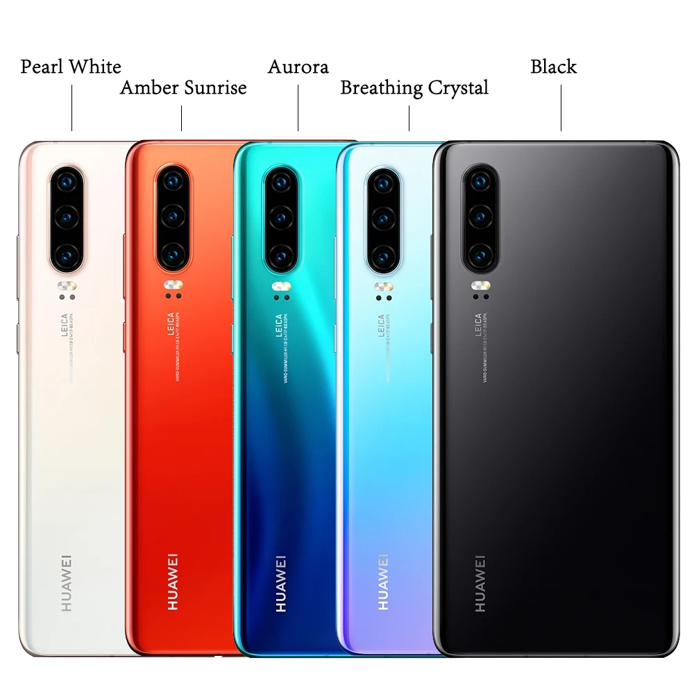 Мобильный телефон huawei P30 6,1 дюймов OLED экран 8 Гб 64 Гб Kirin 980 Восьмиядерный Android 9,1 NFC 3650 мАч IP53