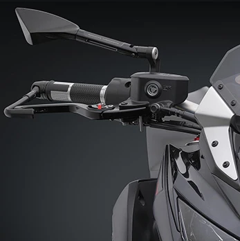Мотоциклетные алюминиевые зеркала синее зеркало заднего вида на руль для YAMAHA FZ1