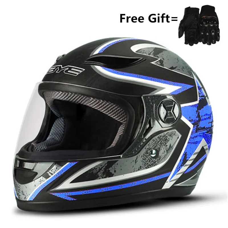 

Motorcycle Helmet Motorcycle Full Helmet Motocross Men's Adventure Downhill DH Racing Casco Moto Helmet with removed neckerchief