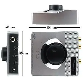 Digital 96KHz 24bit Hi-Fi USB Audio DAC with Hardware EQ & Headphone Amplifier