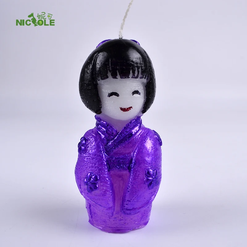 

Stereo Girl 3d silicone candle mold handmade craft art candle mould form for soap