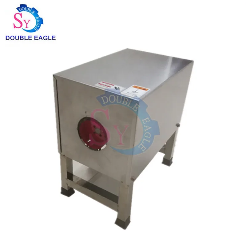 

High efficiency stainless steel automatic dry coconut husk shell hull cutting opening machine 220v electric
