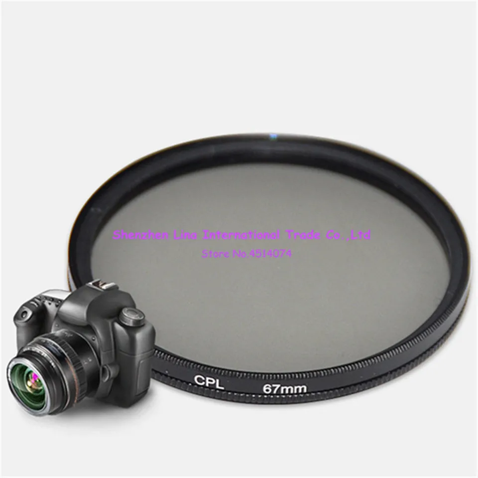 

CPL 67MM Polarizer SLR camera accessories filter for Camera Lens Filter Polarisator