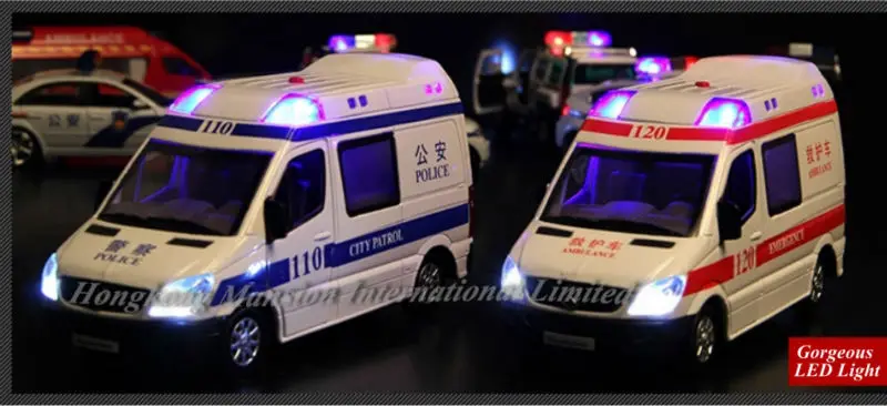 132 Police Ambulance Car Model For Benz Sprinter (10)