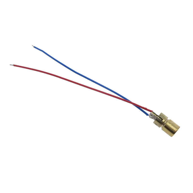 1/10/50PCS Laser Diodes 5mW 650 nm Diodo RED Dot Laser Diod Circuit 3V/5V 5mW 650nm Module Pointer Sight Copper Head laser module,laser machine spare parts