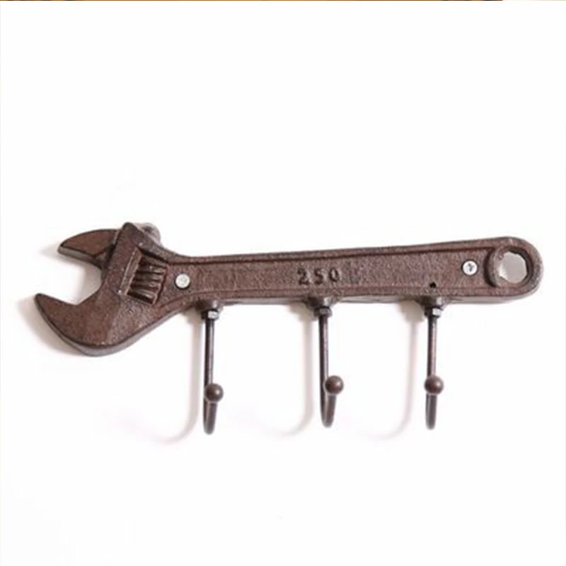 

Modern Porch Wall Cast Iron Hook Ornaments Creative Metal Coat Hat Hanger Hooks Ornaments Door Wall Hanging Storage Rack Gifts