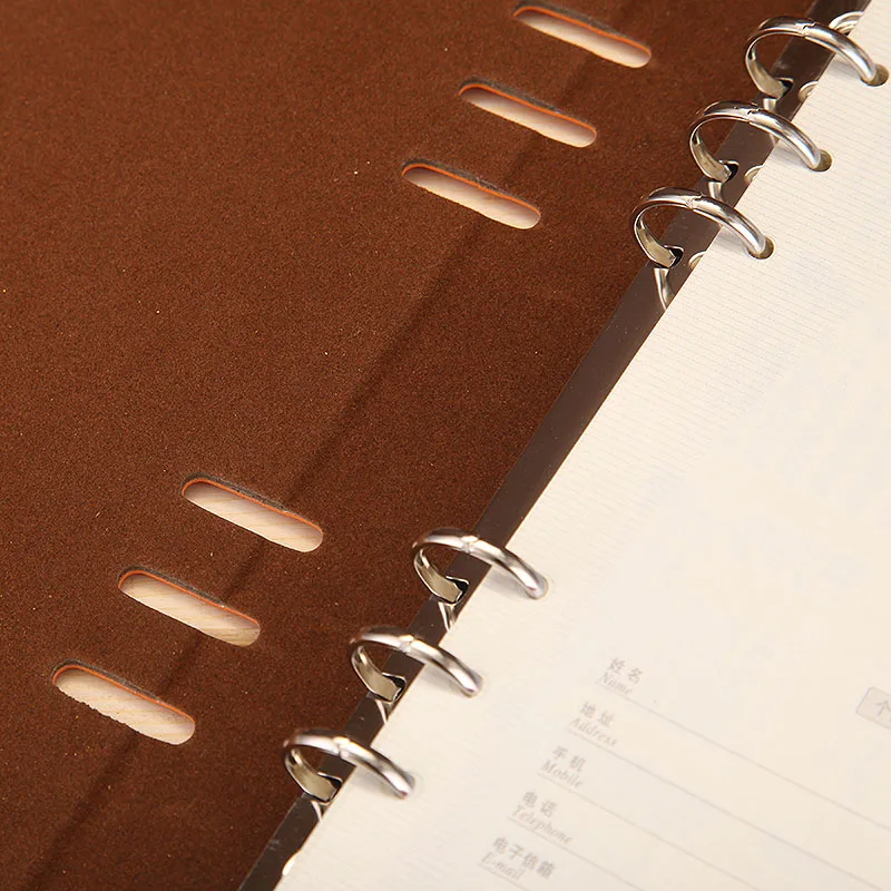 2017 A4 B5 A5 A6 канцелярия блокнот ежедневник вкладыш business notebook канцелярских товаров 6