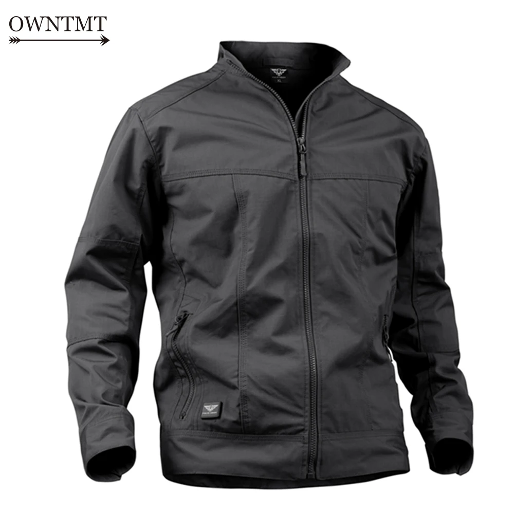 

Autumn Waterproof Breathable Tactical Jacket Men Cotton Fabric Windbreaker Military Jackets Casual Windproof Army Coats 3XL