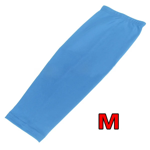 

MOOL Antislip Sport Basketball Cycling Stretch Leg Protector Calf Knee Long Sleeve - Light blue