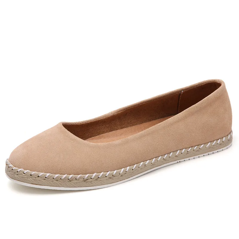 

36-42 Loafers For Women Large Size Flat Shoes Women Slip On 2019 Spring Moccasins For Women Flats