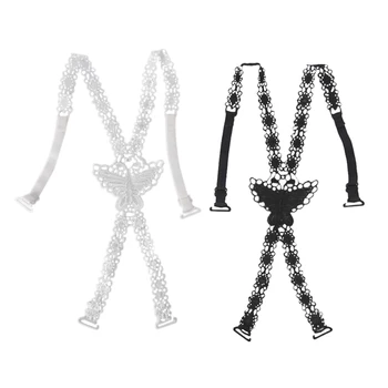 

Necessary Bra Straps Lace Butterfly Flower Cross Back Lady Girl Bra Straps Decoration Shoulder Straps
